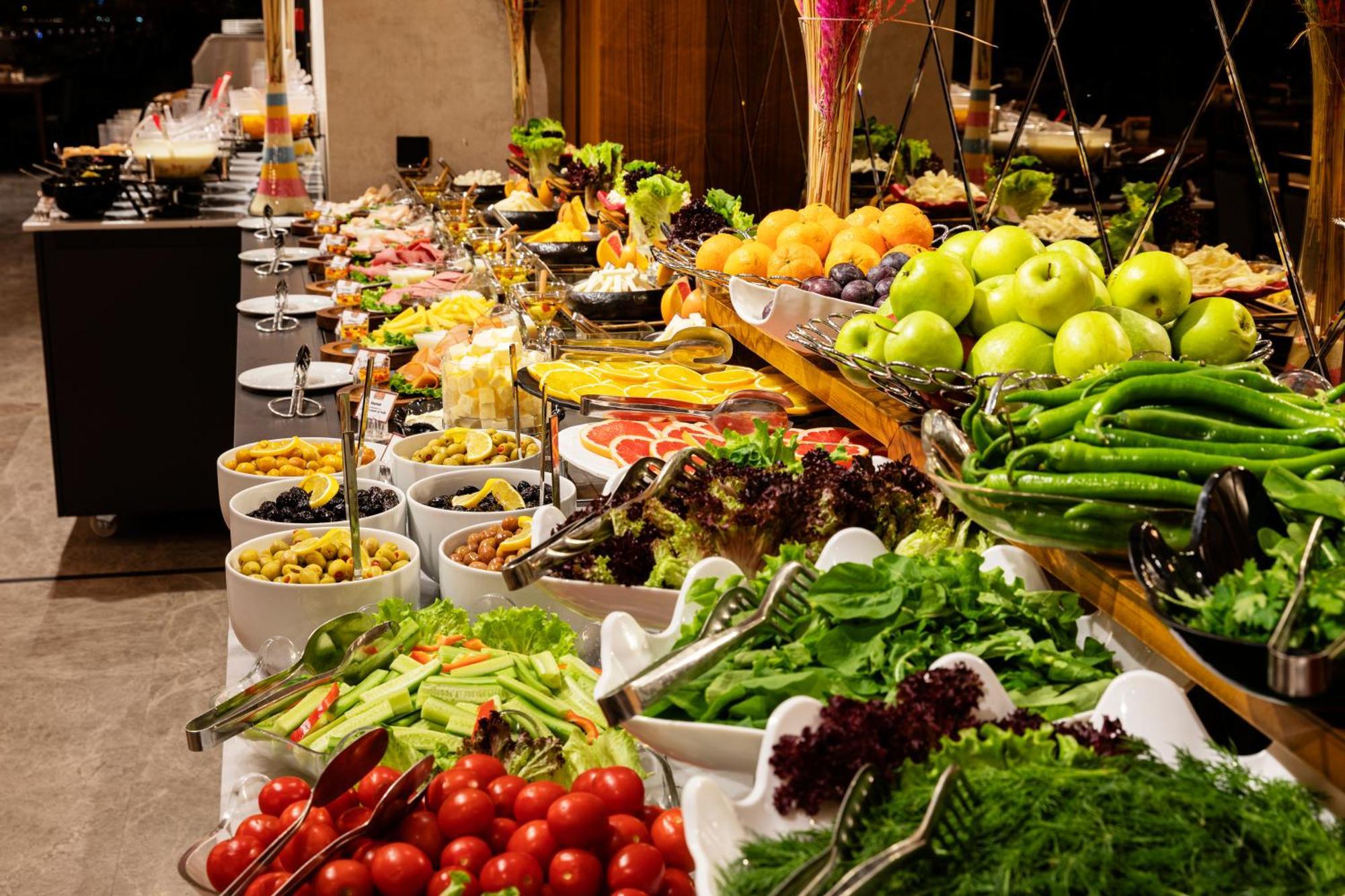 Demiray Hotel Old City Istanbul Exterior foto A salad bar